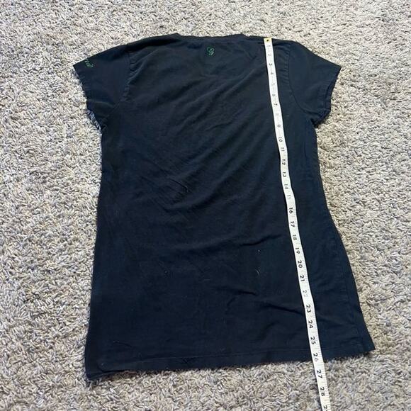 Vintage Y2K Black G-Unit 50 Cent Mcbling Rap Rhinestone Graphic Tee Womens XL - Picture 3 of 4